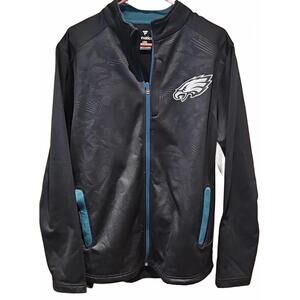 Philadelphia Eagles Fanatics Mens Longitude Latitude Full Zip Track Jacket L